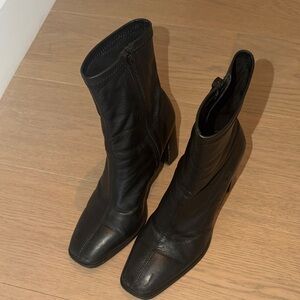 Tony Bianco Black Heeled Boots